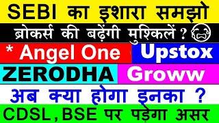 SEBI का इशारा समझो Brokers की बैंड बजेगी? Angel One, Zerodha, Groww, Upstox F&O Future Option