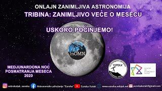 NASTAVAK (UŽIVO) ASTRONOMSKA TRIBINA: ZANIMLJIVO VEČE O MESECU