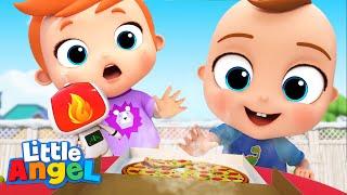 Be Careful it’s Hot Baby John | Good habits | Kids Songs & Nursery Rhymes Little Angel