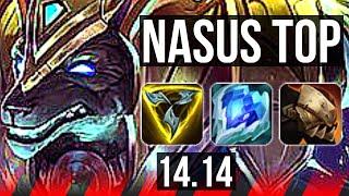 NASUS vs SETT (TOP) | 700+ games, 7/2/4 | EUNE Master | 14.14