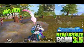 iPad View PUBG Mobile | Ultimate Config | #bgmi New 2025