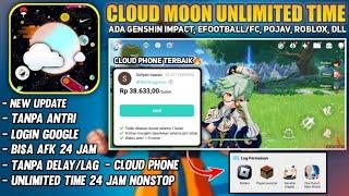 Cloud Moon Unlimited Time, Bisa Afk, Ping Stabil, Tanpa Antri, Ada Genshin Impact, Roblox dll