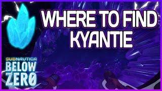 How To Get Kyanite In Subnautica Below Zero! SUPER EASY AND QUICK! ( All The Kyanite You Will Need )