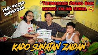 Part 8 - Melalui tangan kalian Allah titipkan rezeki untuk zaidan |Najib Spbu #caringiscure #zaidan