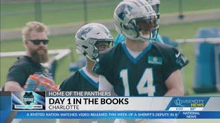 Coach Canales focuses on mentality at first day of Panthers training camp