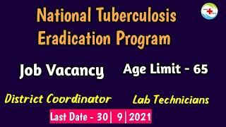 National Tuberculosis Eradication Program Job Vacancy | Nurses Profile