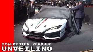 Italdesign Zerouno V10 Supercar Unveiling