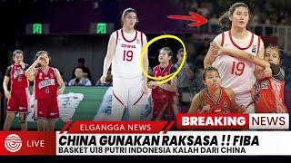 Ziyu Zhang Pemain Raksasa China Jadi Sorotan !! Kalahkan Timnas Basket U18 Putri Indonesia Di FIBA