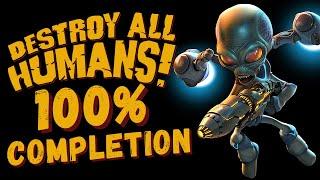 Destroy All Humans 100% Completion 