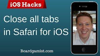 How to Close All Tabs in Safari   iOS, iPhone, iPad, iPod