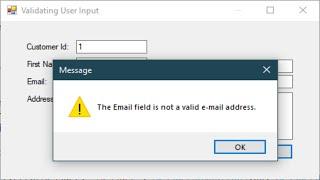 C# Tutorial - TextBox Validation in C# Windows Application | FoxLearn