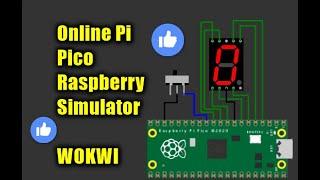 Raspberry Pi Pico simulator examples (4 examples in one) #EmbeddedSystemsSimulator