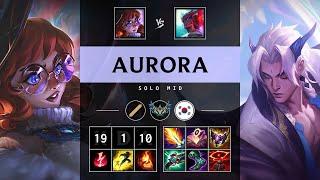 Aurora Mid vs Yone: Legendary - KR Challenger Patch 14.17