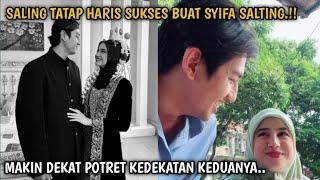 CIDUKAN KEDEKATAN HARIS VRIZA DAN SYIFA HADJU DI LOKASI SYUTING SALEHA FANS DOAKAN BERJODOH..