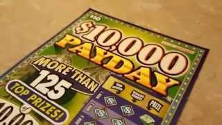 Shelly N Charlie Scratch Off The Indiana Lottery $10,000 Payday