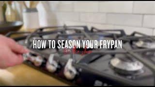 How to Season your Carbon Steel Fry Pan - Alva Forest Collection