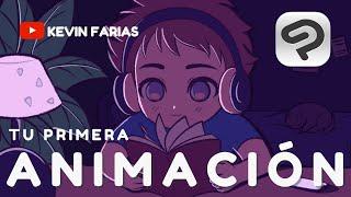 TU PRIMERA ANIMACIÓN! Como animar en Clip Studio PAINT EX/PRO | Kevin Farias