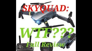 Tactical X SkyQuad QuadAir Total X!!!  Flame Throwing, Fire Fighting Wonder Quad? Flight,  Review