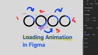 Create Loading Animation In Figma Short Tutorial #figma #figmatutorial #figmadesign