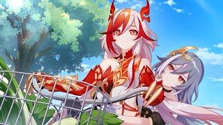 Fu Hua And Senti Riding A Bike Together | Fu Hua Event CG Act 1 (Version 7.2) | Honkai Impact 3rd