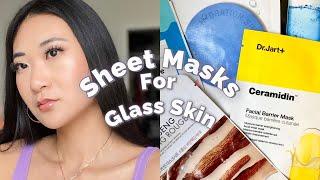 Sheet Masks for Glowy + Glass Skin