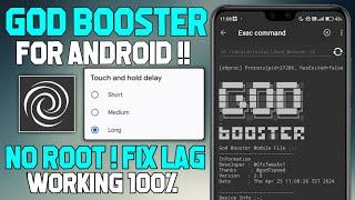 God Booster !! Best Module For Android - No Root | Stable FPS & Performance