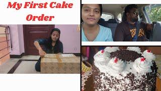 My First Cake Order | Unboxing new utensils | Brinda's Lifestyle