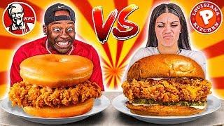 POPEYES VS KFC FOOD CHALLENGE