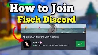 HOW TO JOIN FISCH DISCORD SERVER & LINK! ROBLOX