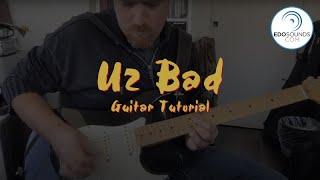 Edosounds - U2 Bad guitar cover (and tutorial)
