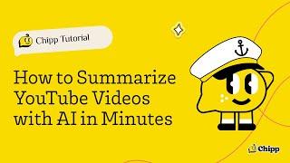 How to Summarize YouTube Videos with AI in Minutes