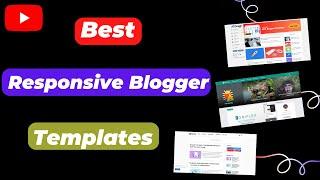 New Responsive Blogger Templates For Tech, Job, Lyrics or more website