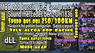 MOD obb bussid V3.5 sound mercedes benz OH1836, support mod