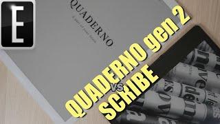 Amazon Kindle Scribe vs Fujitsu Quaderno Gen. 2 Writing Comparison