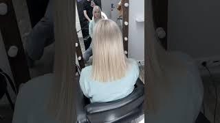 #блондинка #hairstyle #blonde #окрашиваниеволосмосква #haircolor