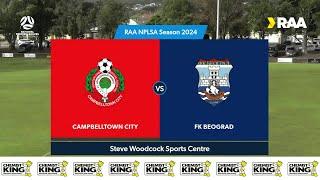 RD19 #RAANPLSA 2024 Highlights | Campbelltown City vs FK Beograd