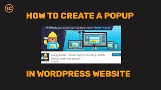How To Create A Popup in WordPress Website Using Hustle Popup plugin .