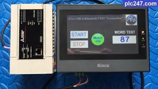 Kinco HMI & Mitsubishi FX5U "Communication" Tutorial