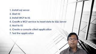 Create a WCF service to insert data into SQL Server