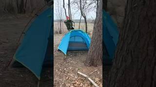 Tent Set Up In Under 1 Minute #camping #tent #setup