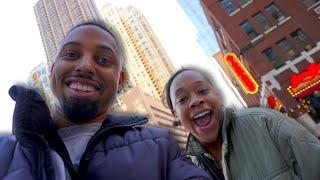 I Surprised Her With a Babymoon in Chicago! *date night, birth fears?!, best hotel + more!*