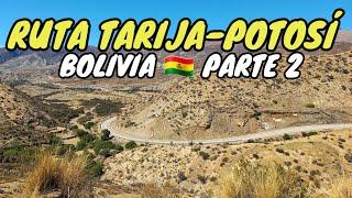 RUTA 1 A POTOSÍ DESDE TARIJA #vanlife  en Bolivia  PARTE 2 (dormimos en el camino) #kangoocamper