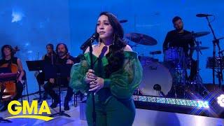 Singer Carla Morrison performs hit song