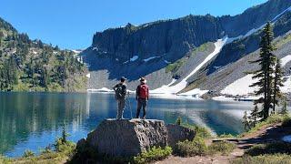 Chain lake loop trail, Washington, USA