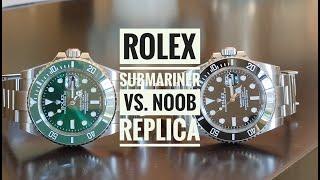 Rolex Submariner vs. Noob Replica. Need ideas on how to destroy it.