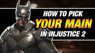 Injustice 2: How To Pick Your Main Character
