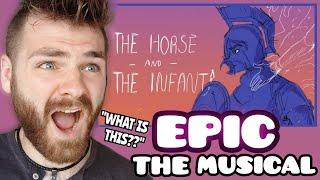 First Time REACTING to EPIC The Musical | The Horse and The Infant | REACTION!