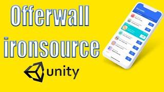 ironsource Offerwall | Unity3D