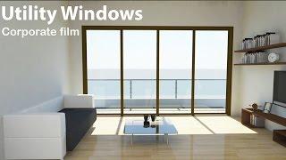 Utility aluminium windows