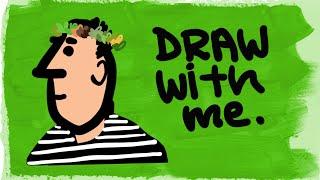 Draw with Me: Leaves